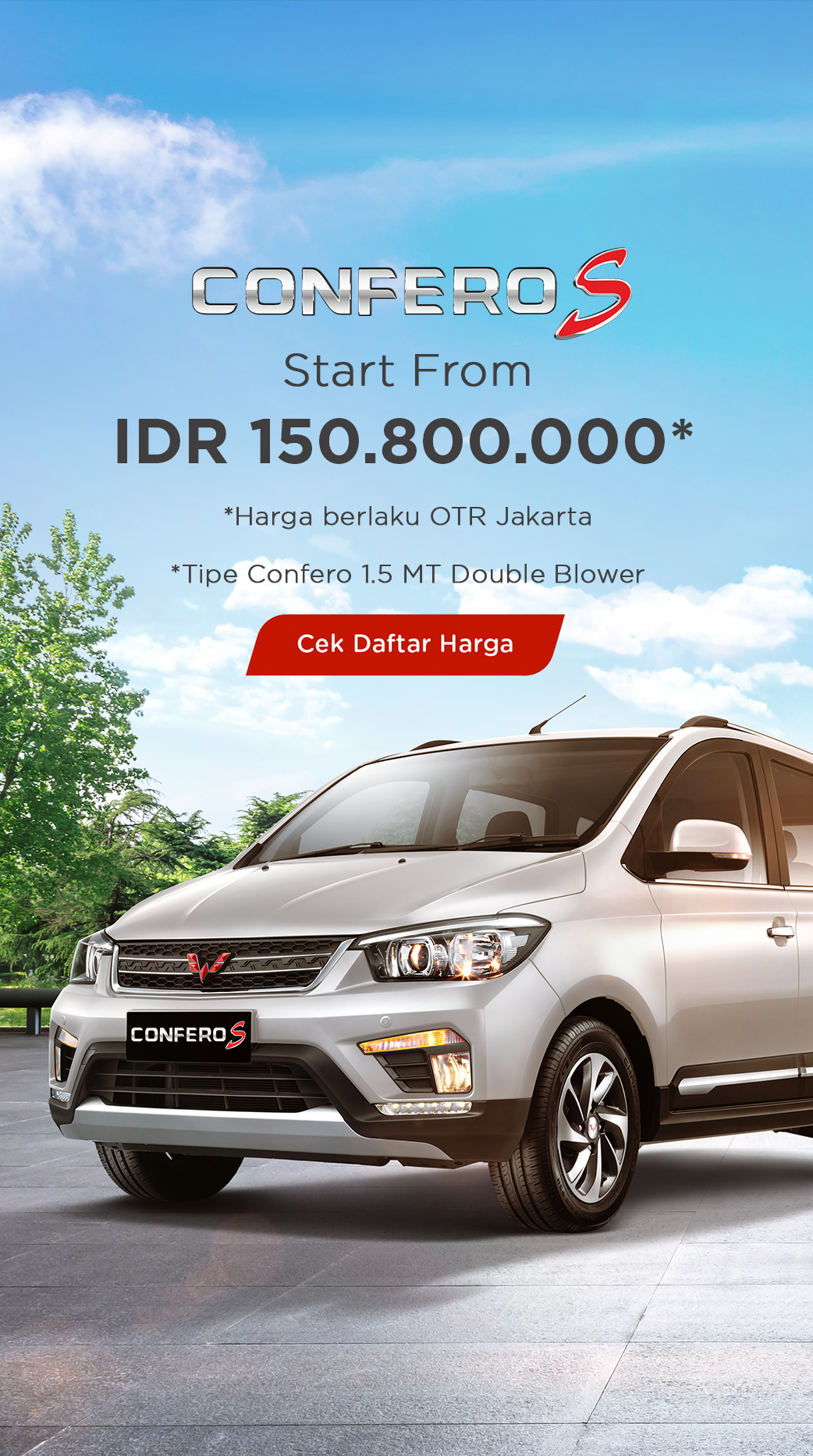 Confero S Mobil Keluarga Terbaik Wuling  Motors