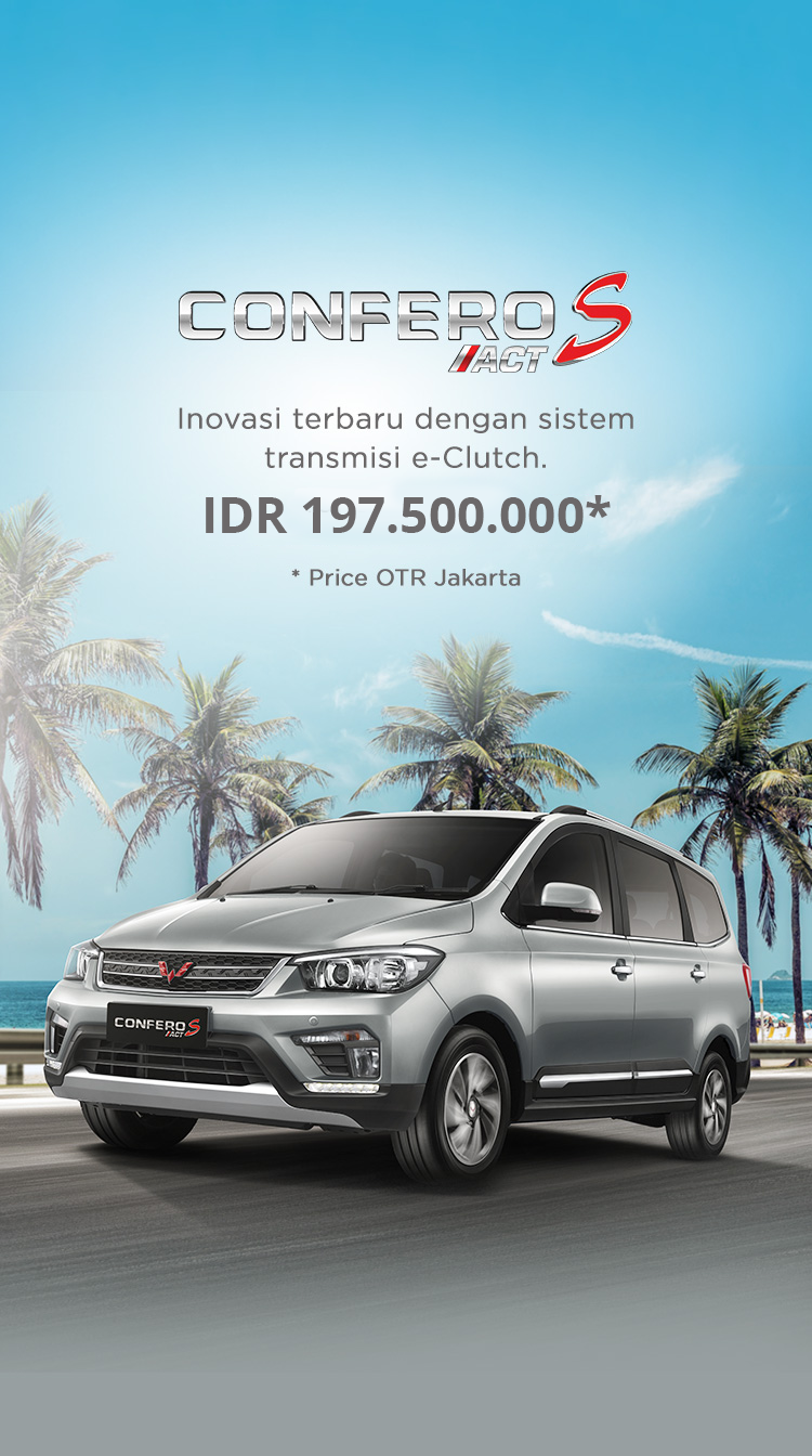 New Confero S ACT Mobil Keluarga Terbaik - Wuling Motors